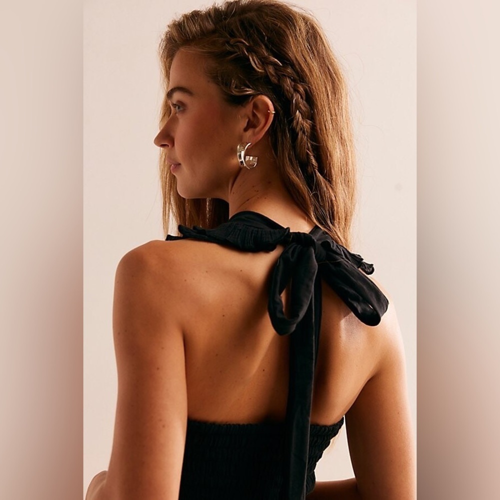 NWOT - Free People For The Flirt Convertible Mini in Black - Size M - Picture 4 of 4